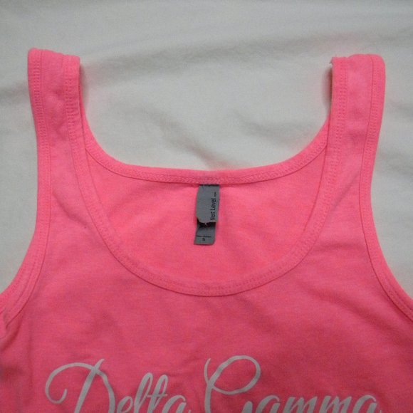 Delta Gamma DG DeeGee 2 Sorority Tees and Tank Top Lot of 2 Size Small - Picture 6 of 8